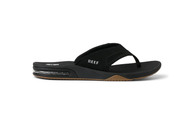 Reef Men's Fanning - Black / Silver
