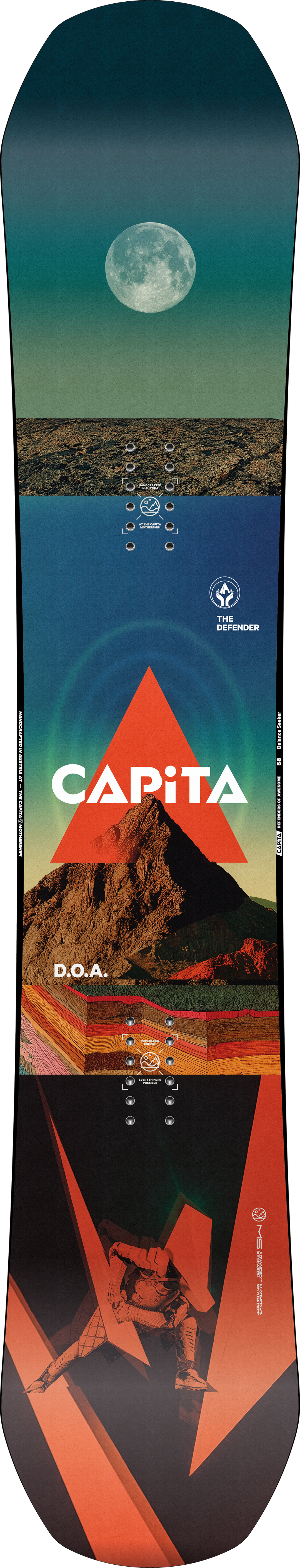 2027 Capita DOA Snowboard - 158cm