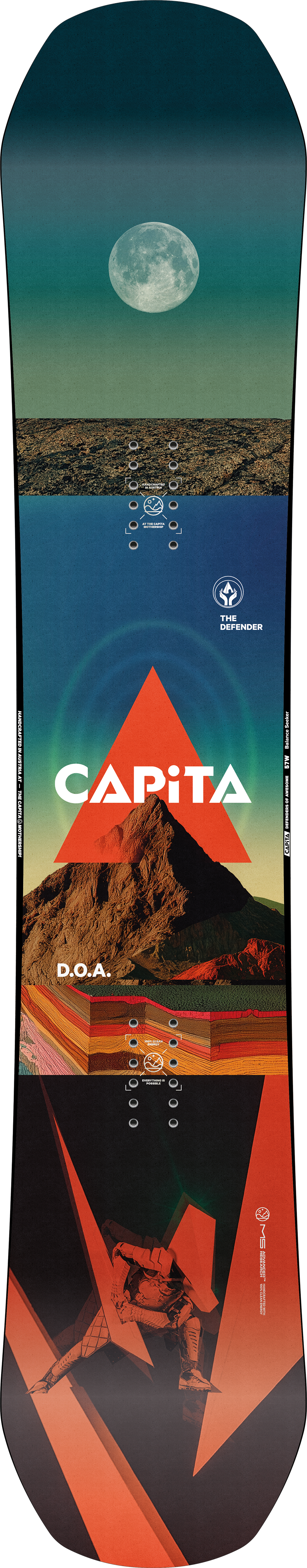2027 Capita DOA Snowboard - 157cm Wide