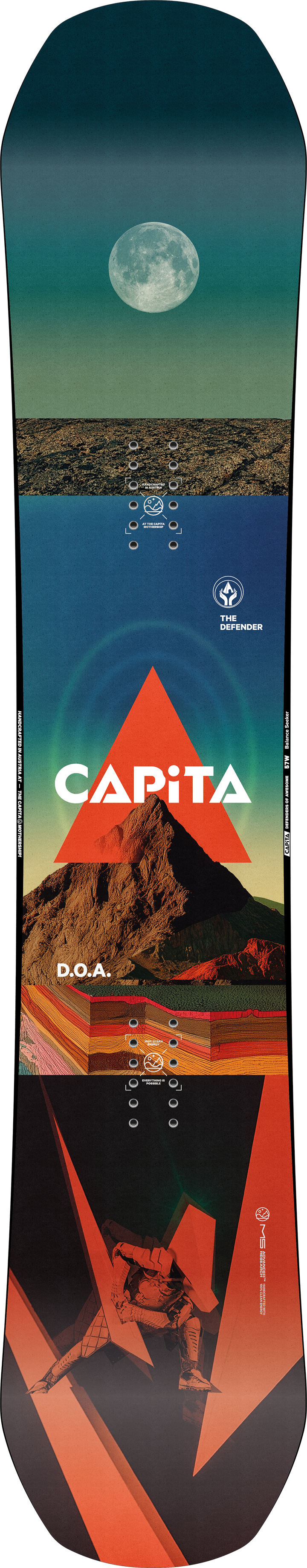 2027 Capita DOA Snowboard - 157cm Wide