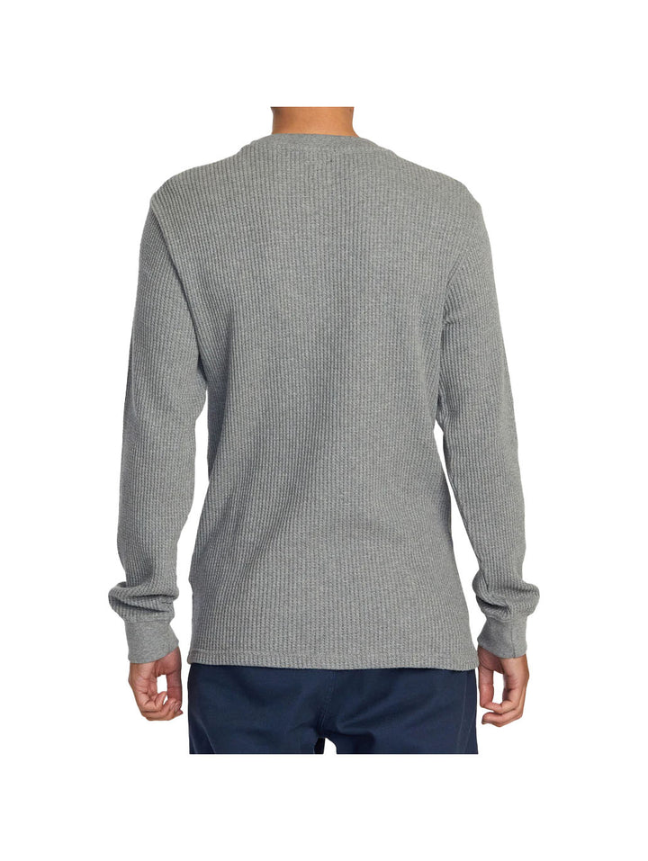 RVCA Day Shift Thermal LS - Grey Noise