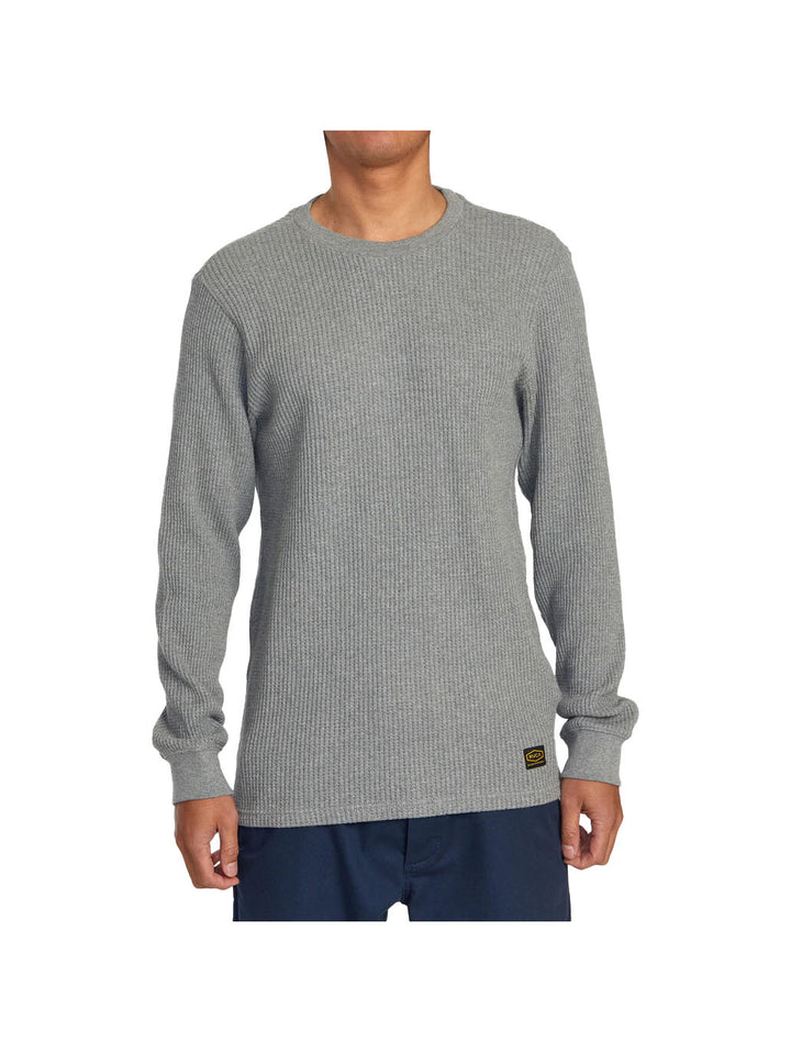 RVCA Day Shift Thermal LS - Grey Noise