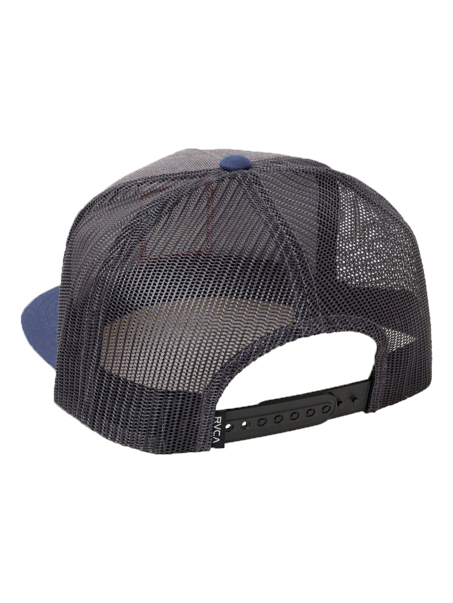 Rvca VA All the Way Trucker - Grey / Navy