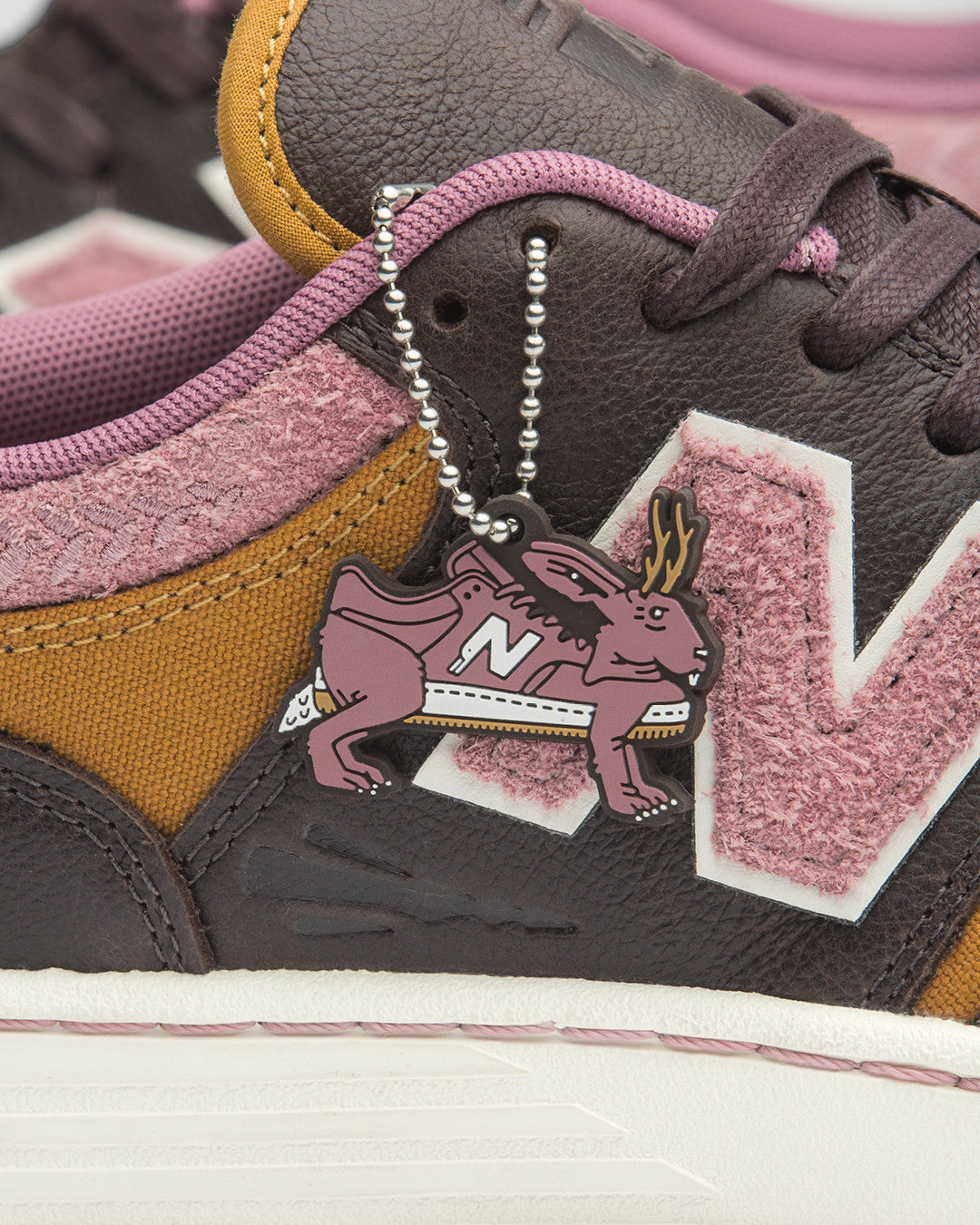 New Balance Numeric 480 x Jeremy Fish 303 - Brown / Pink