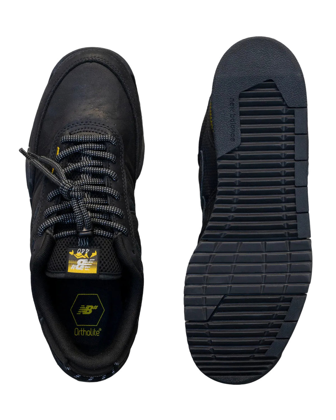 New Balance Numeric 440 v2 Trail Low Wide - Black / Black