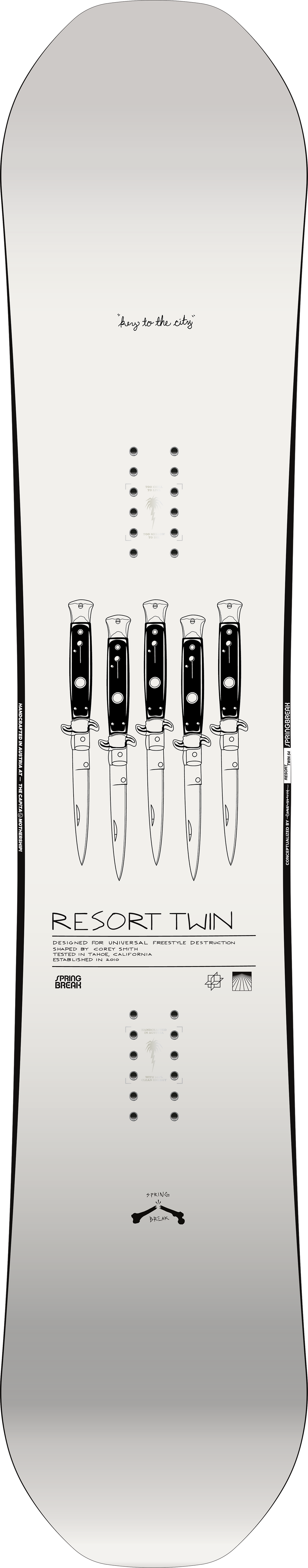 2027 Capita SB Resort Twin Snowboard - 154cm