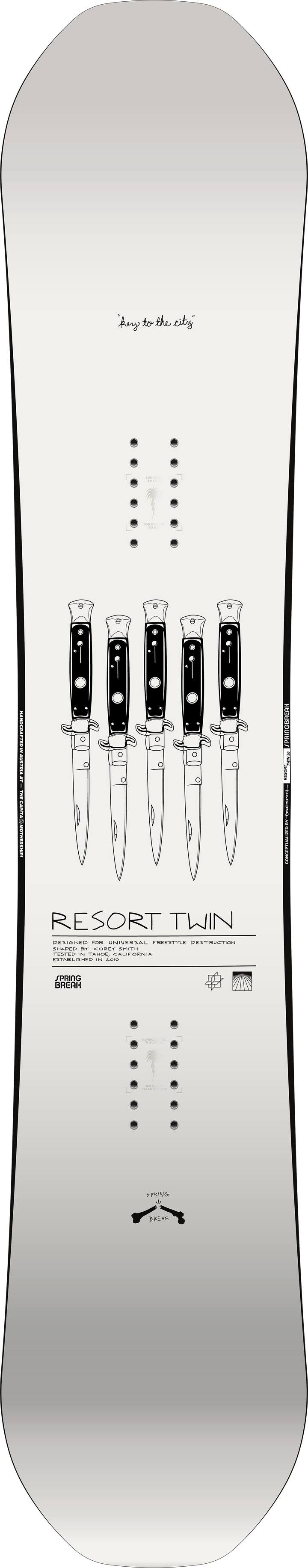 2027 Capita SB Resort Twin Snowboard - 156cm
