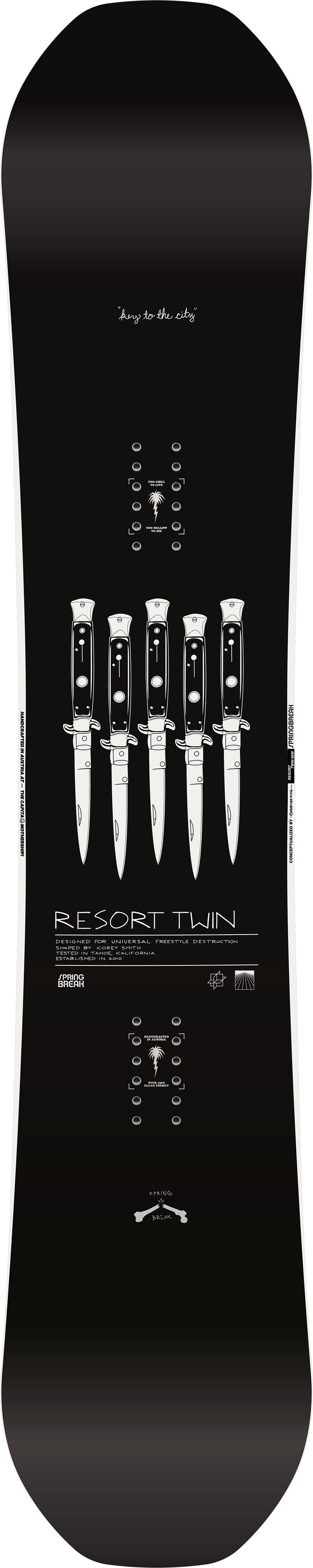 2027 Capita SB Resort Twin Snowboard - 158cm Wide
