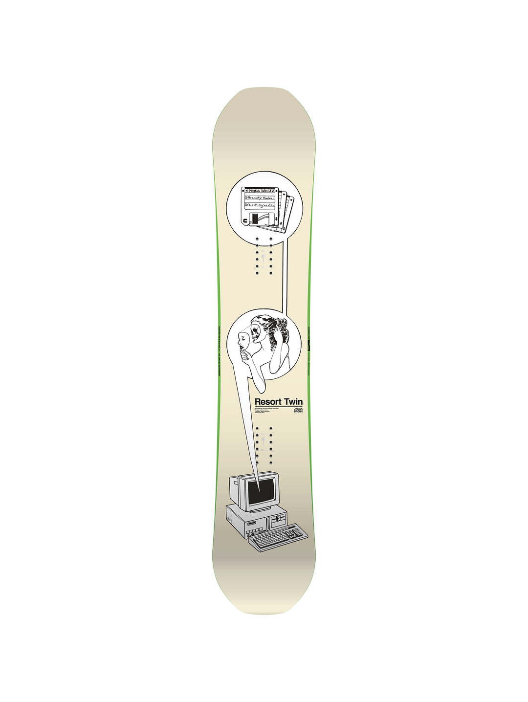 2026 Capita Spring Break Resort Twin Snowboard - 154cm