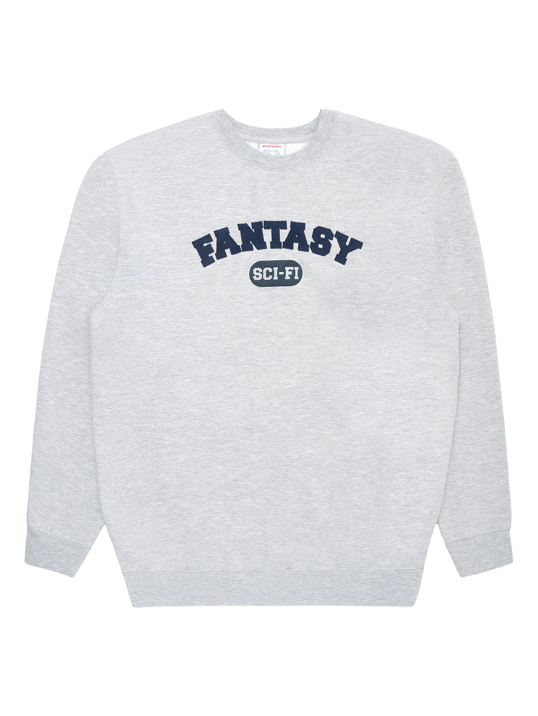 Sci-Fi University Crewneck Fleece - Heather Grey