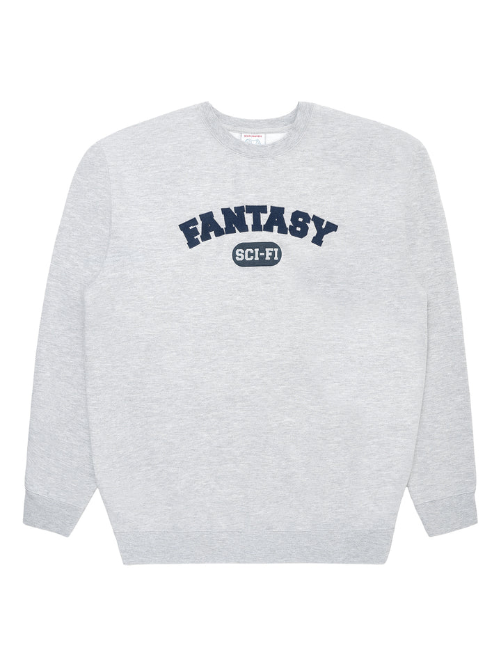 Sci-Fi University Crewneck Fleece - Heather Grey
