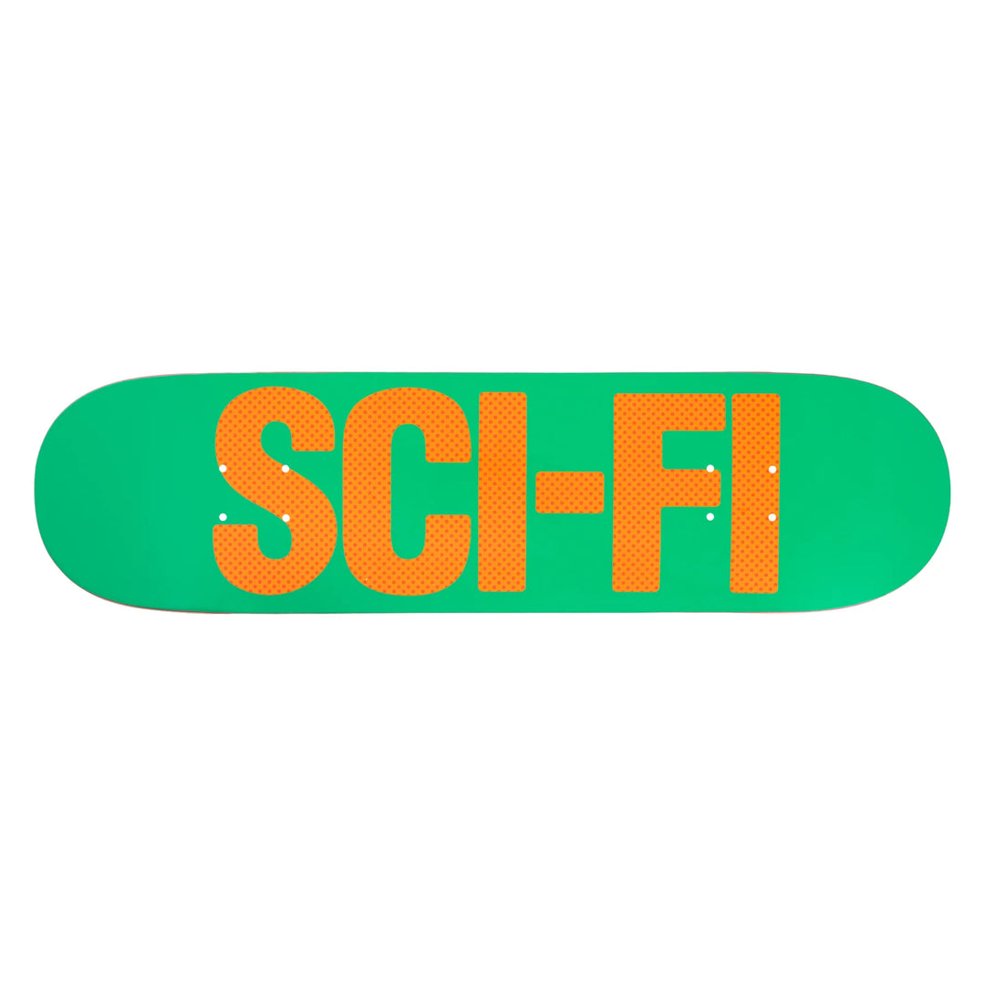 Sci-Fi Fantasy High Gloss Big Logo Green Deck - 8.5