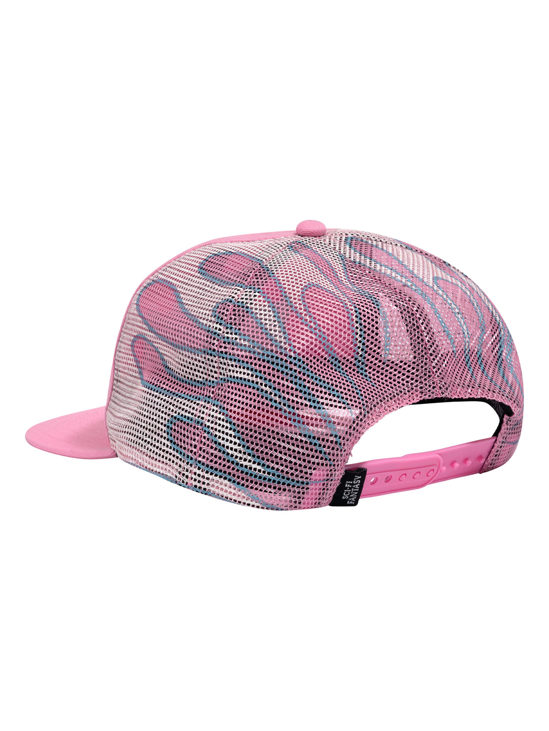 Sci Fi Fantasy Biker Logo Hat - Pink