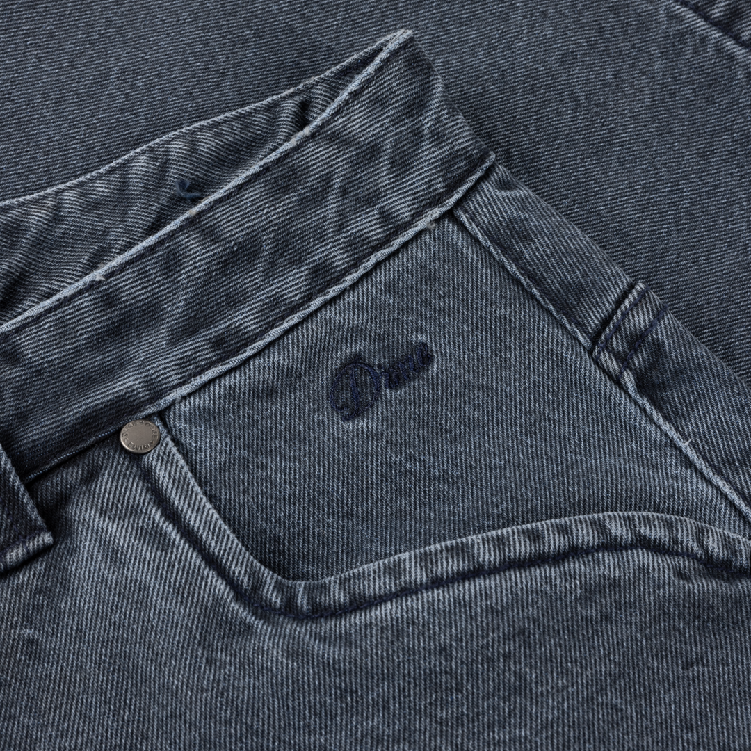Dime Classic Denim Shorts - Overdyed Blue