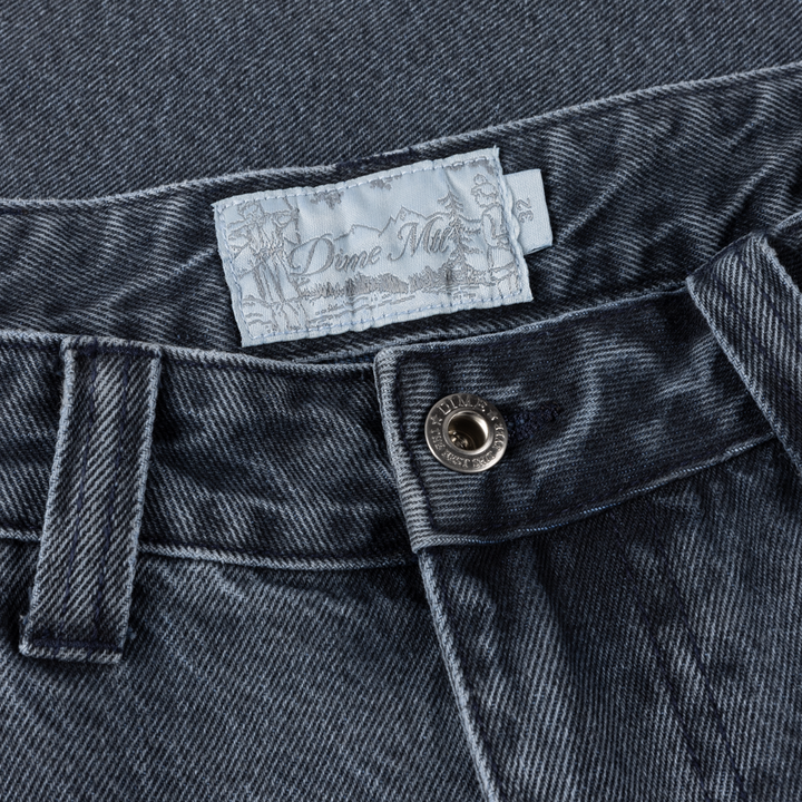 Dime Classic Denim Shorts - Overdyed Blue