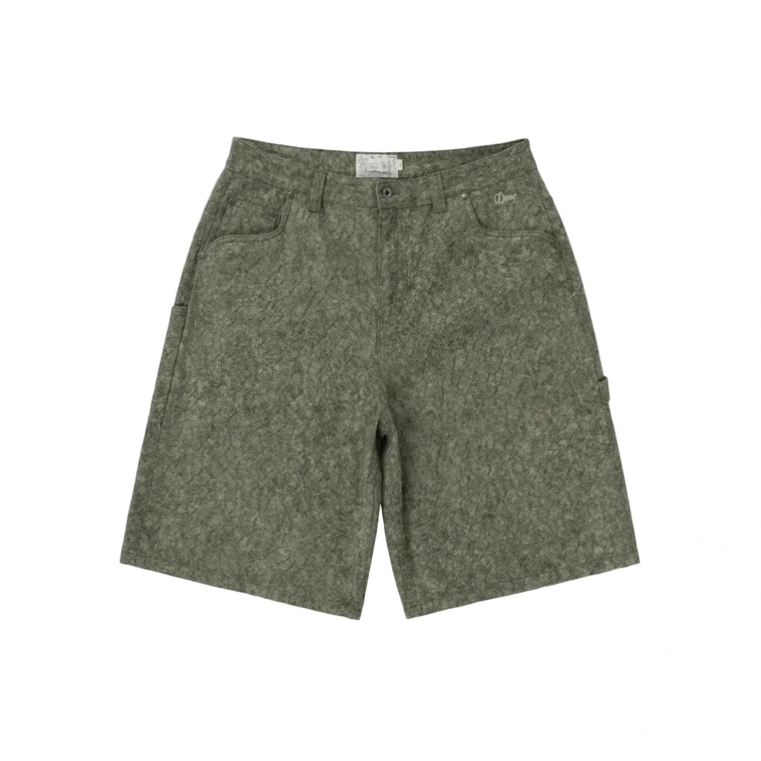 Dime Classic Denim Shorts - Electric Green