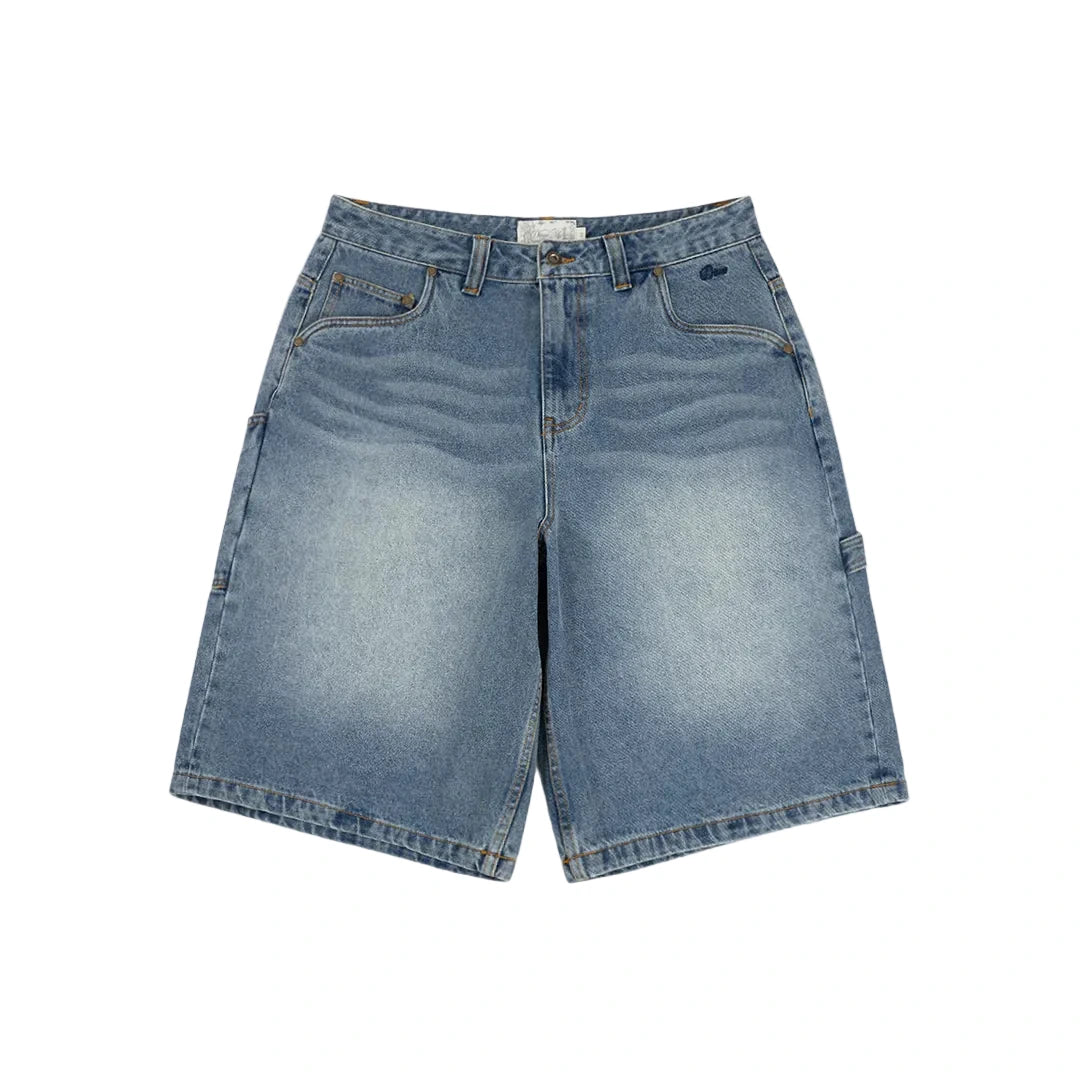 Dime Classic Denim Shorts - Sandblasted Indigo