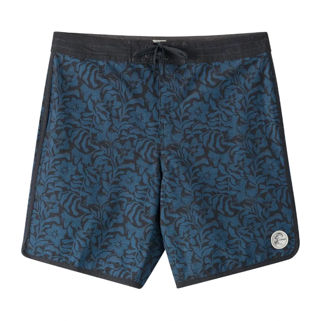 O'Neill OG Print Scallop Boardshort - Blue Fusion 2