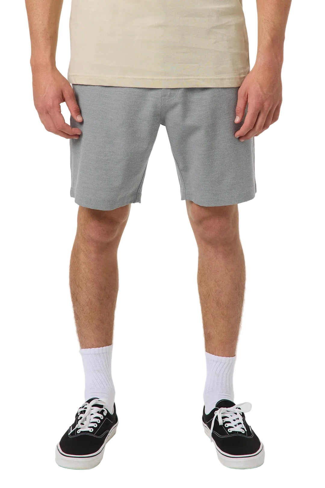 O'Neill Reserve Light Check 19" Hybrid Shorts - Dark Shadow