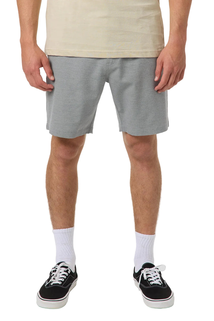 O'Neill Reserve Light Check 19" Hybrid Shorts - Dark Shadow
