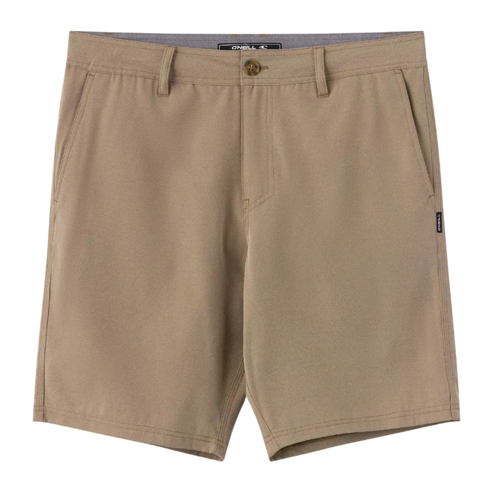 O'Neill Reserve Light Check 19" Hybrid Shorts - Dark Khaki 2