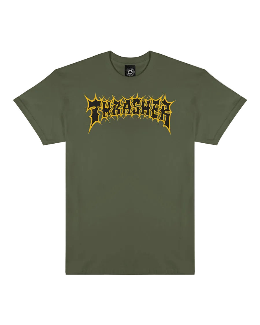 Thrasher Spikey T-Shirt - Military Green