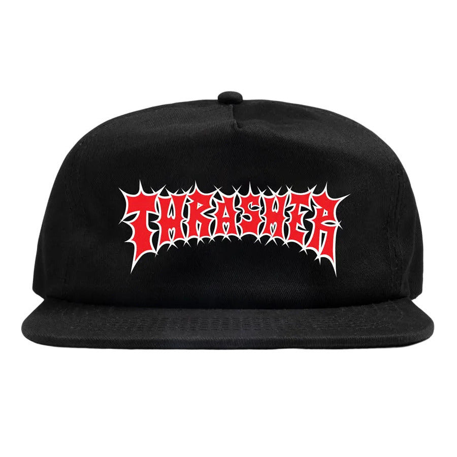 Thrasher Spikey Snapback - Black