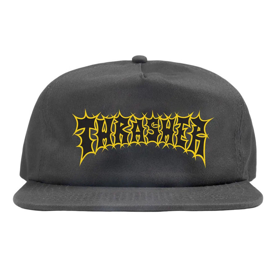 Thrasher Spikey Snapback - Charcoal