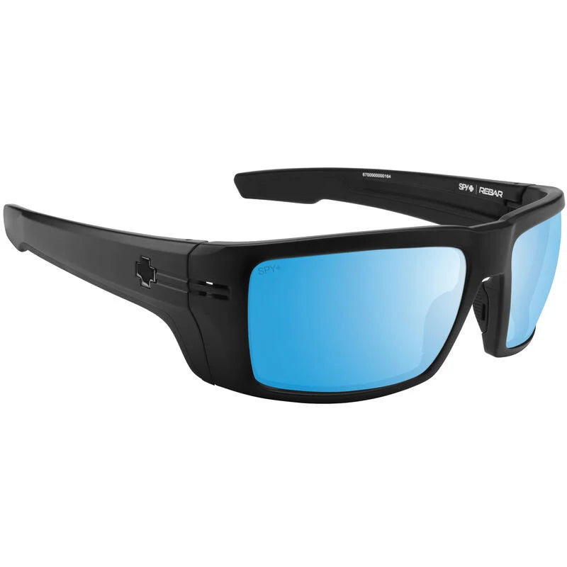 Spy Rebar - Matte Black / Ice Blue