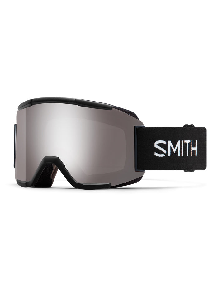 2026 Smith Squad Goggles - Black / Platinum Mirror