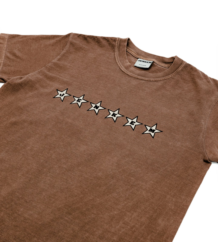Jenkem 6 Star Tee - Brown