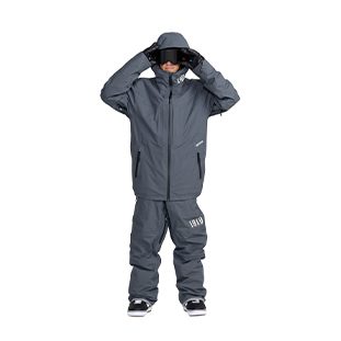 1910 Auburn 3L Snow Jacket - Storm Gray