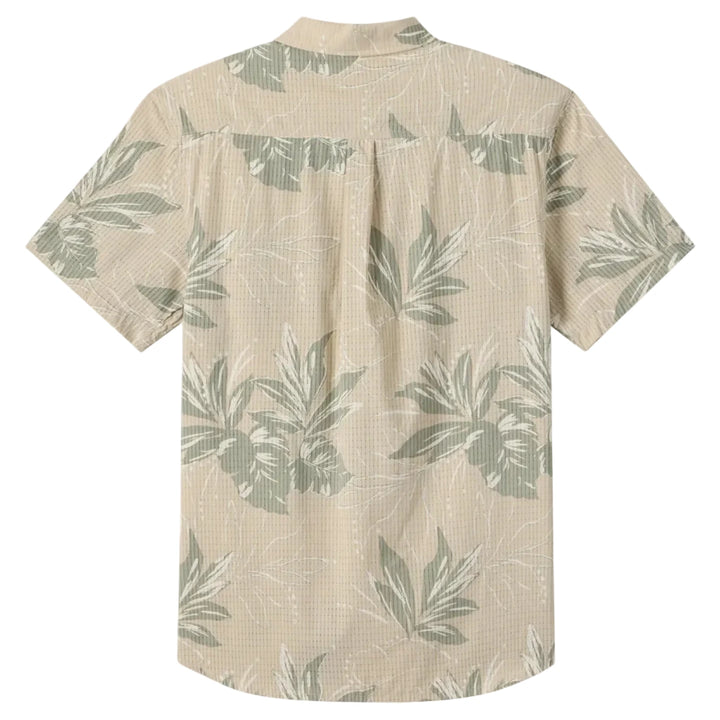 O'Neill TRVLR Perforated Printed Standard Fit Shirt - Khaki 2