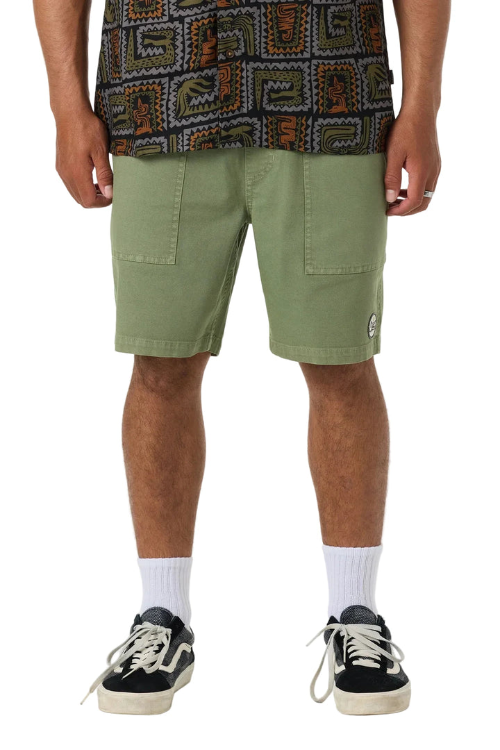 O'Neill Ronan Field 18" Shorts - Oil Green