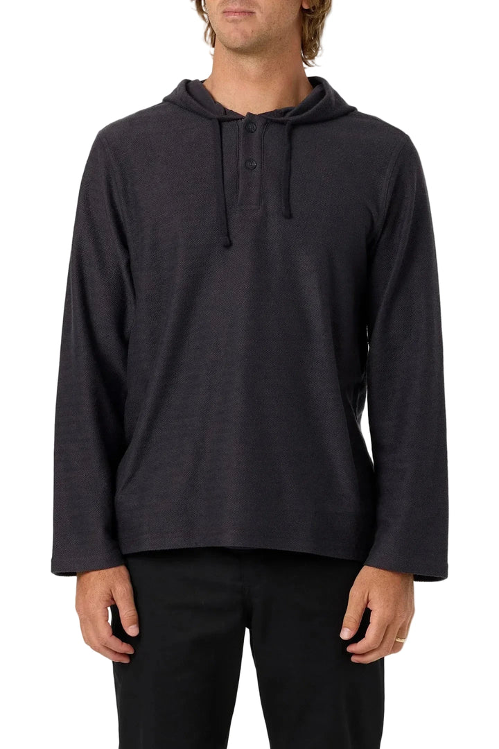 O'Neill Bavaro Solid Poncho Pullover Fleece - Phantom