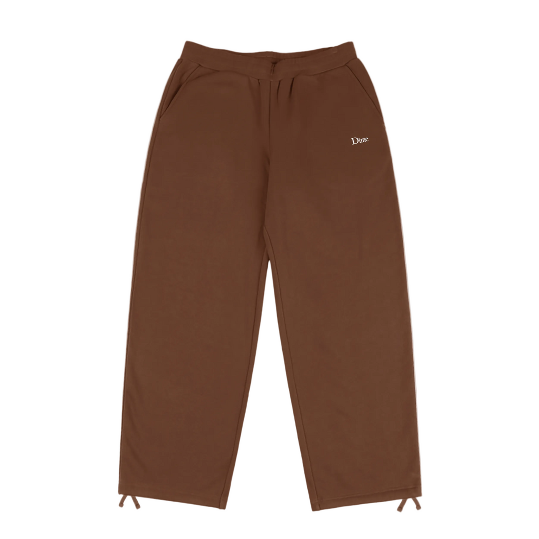 Dime Classic Logo Sweatpants - Americano
