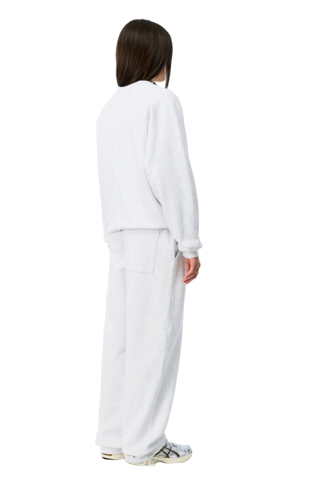 Dime Cursive Small Logo Sweatpants - Ash