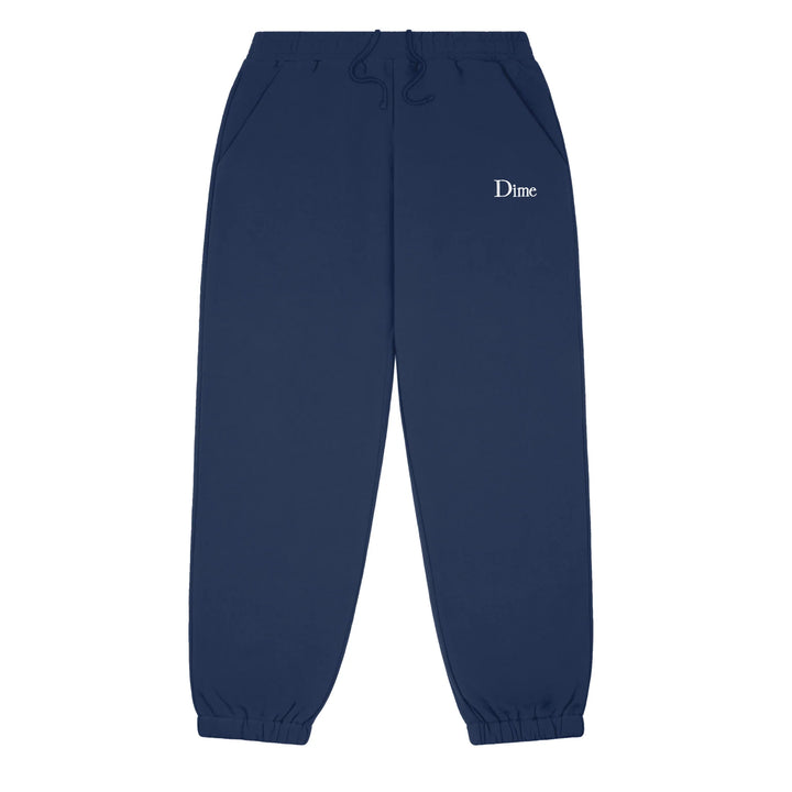 Dime Small Logo Sweatpants - Navy