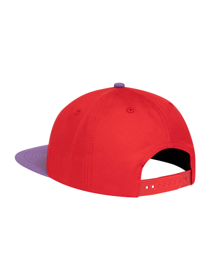 Sci-Fi Fantasy Business Post Hat - Red / Violet