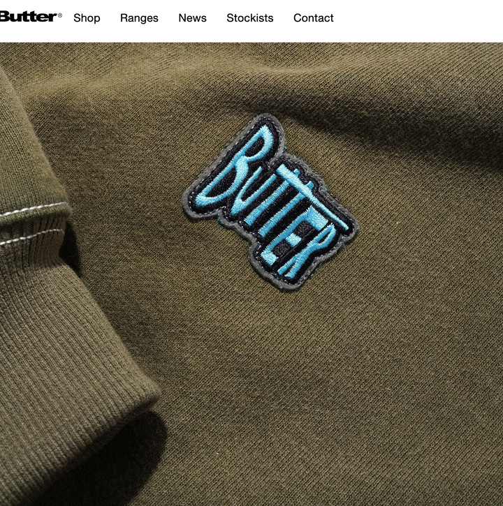 Butter Sketch Zip-Thru Hood - Army
