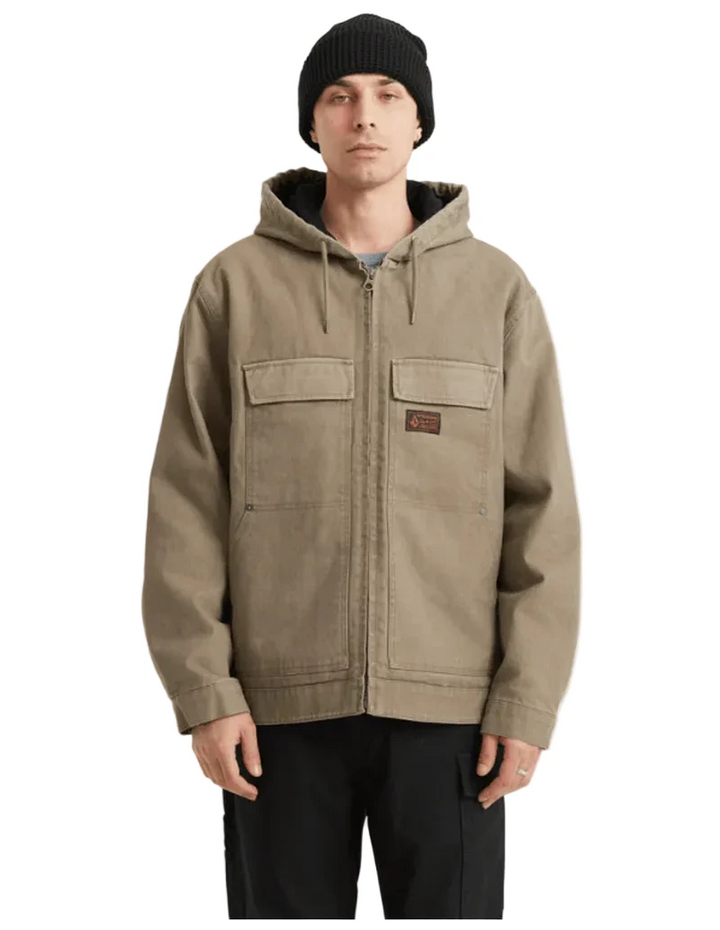 Volcom Freshdust Workwear Jacket - Brindle