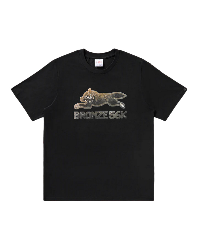 Bronze 56k x BBC Ice Cream Wunning Dog Tee - Black