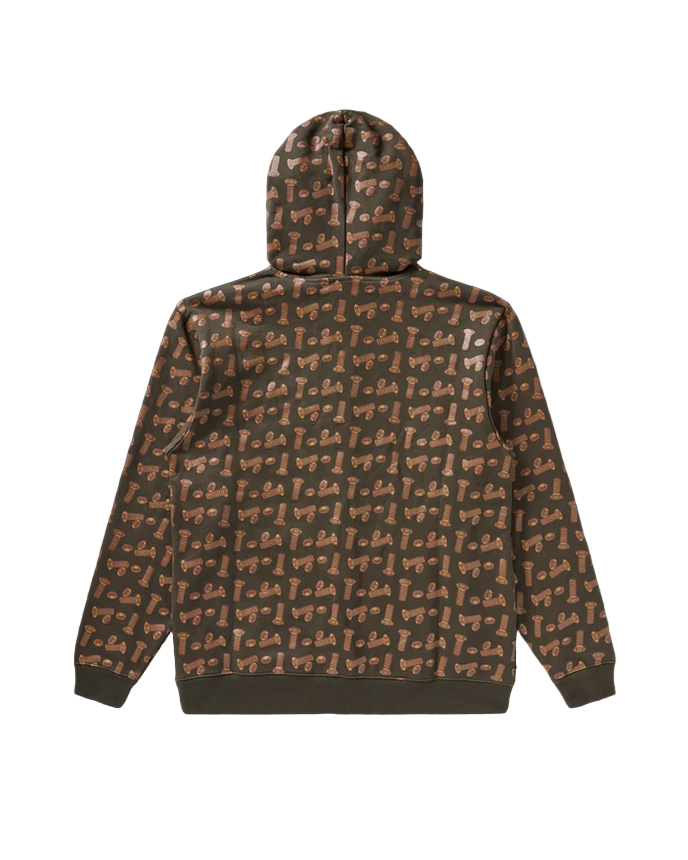 Bronze 56k x BBC Ice Cream Hardware Full Zip Hoodie - Bronze