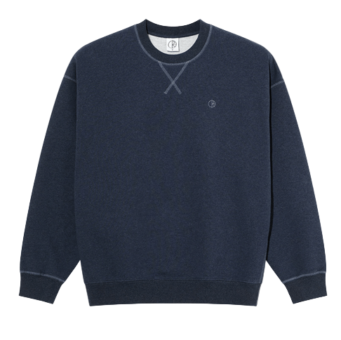 Polar Frankie Crewneck - Navy Melange