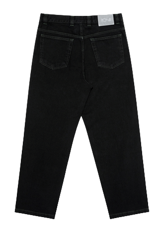 Polar '93! Pants Contrast Stitching - Black / Dark Olive
