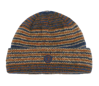 Polar George Beanie - Blue / Orange