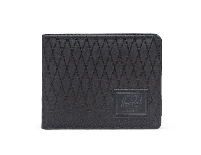 Herschel Roy Wallet - Black Diamond / Black