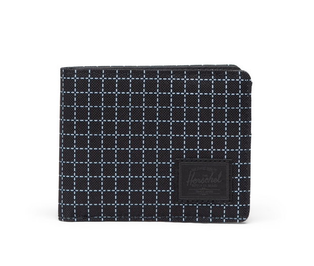 Herschel Roy Wallet - Grid Black / Black