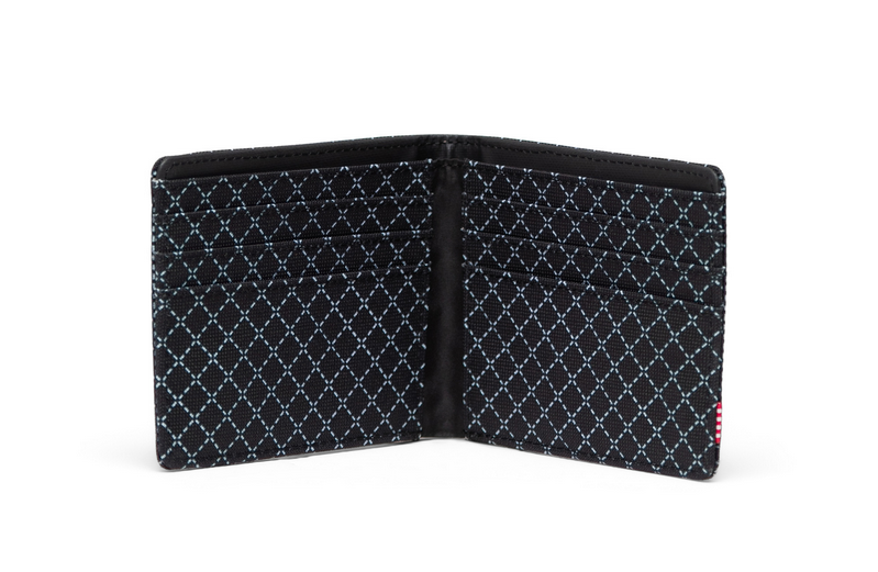 Herschel Roy Wallet - Grid Black / Black