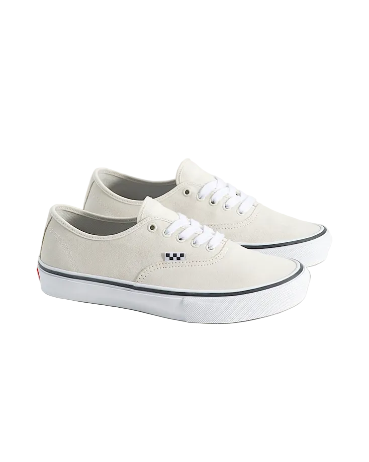 Vans Skate Authentic - White / Gun Metal